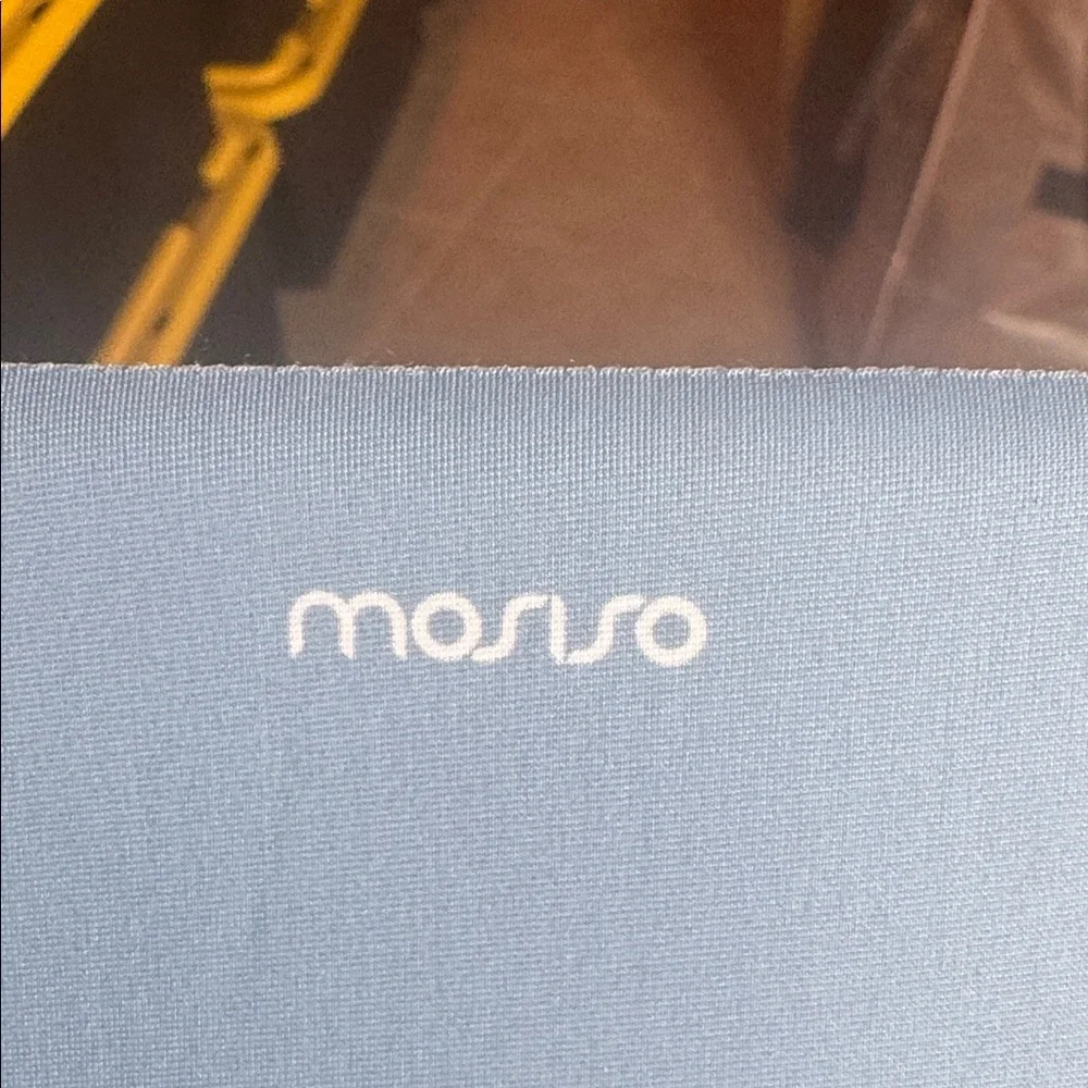 NWOT Mosiso Ergonomic Mouse Pad w/ Wrist Rest Memory Foam Mouse Mat Blue